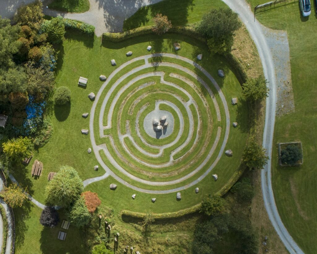 Solstice Maze at Greenan Maze